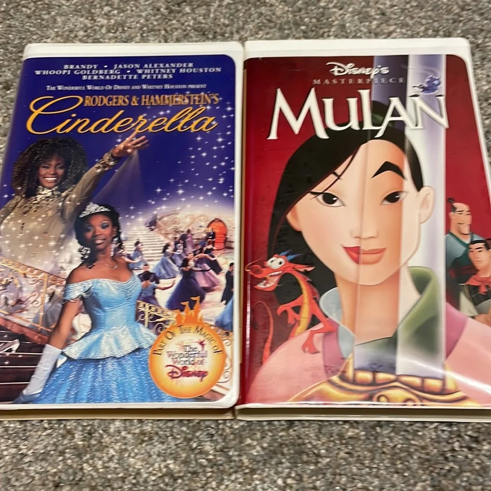 Disney VHS Tapes